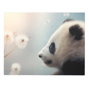 Panda wild dier rustig vredig notitieblok