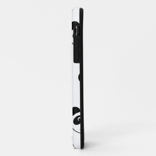 panda wit Case-Mate iPhone case (Achterkant/links)