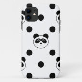 panda wit Case-Mate iPhone case (Achterkant)