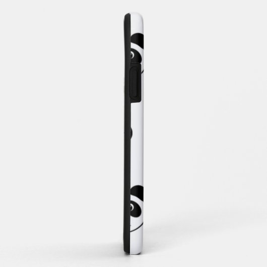 panda wit Case-Mate iPhone case (Achterkant/rechts)