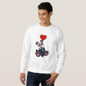 Panda with Heart Trui (Voorkant volledig)