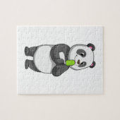 Panda with Popsicle Legpuzzel (Horizontaal)