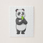 Panda with Popsicle Legpuzzel (Verticaal)