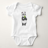 Panda with Popsicle Romper (Voorkant)