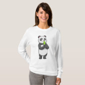 Panda with Popsicle T-shirt (Voorkant volledig)