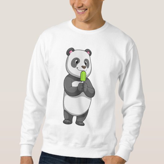 Panda with Popsicle Trui (Voorkant)