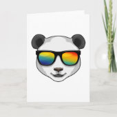 Panda with Sunglasses Kaart (Voorkant)