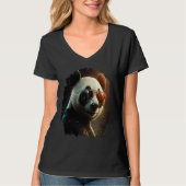 Panda with sunglasses  panda  2 t-shirt (Voorkant)
