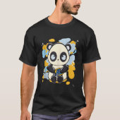Panda With Toy T-shirt (Voorkant)