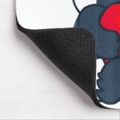 Panda Women Valentines Day Girlfriend Heart  Muismat (Hoek)