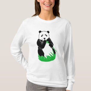 Panda Women's Hanes Nano Long Sleeve T-Shirt