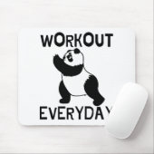 Panda Workout Gym Muismat (Met muis)