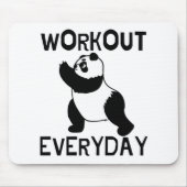 Panda Workout Gym Muismat (Voorkant)