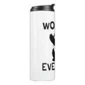 Panda Workout Gym Thermosbeker (Gedraaid links)