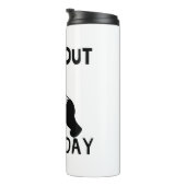 Panda Workout Gym Thermosbeker (Geroteerd rechts)