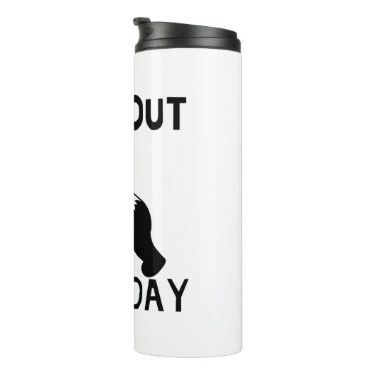 Panda Workout Gym Thermosbeker (Geroteerd rechts)