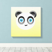Panda Wrapped Canvas Afdruk (Insitu (Houten vloer))