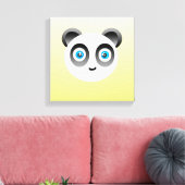 Panda Wrapped Canvas Afdruk (Insitu (Woonkamer))