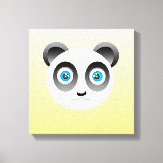 Panda Wrapped Canvas Afdruk (Voorkant)