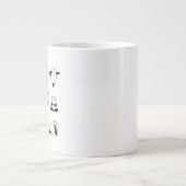 PANDA YOGA, Animals yoga, Panda beer Grote Koffiekop (Voorkant)