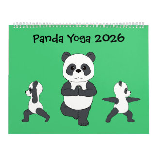 Panda Yoga Calendar Kalender