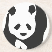 Panda Zandsteen Onderzetter (Voorkant)
