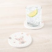 Panda Zandsteen Onderzetter (Zijkant)