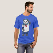 Panda Zeiler Zeilpet T-shirt (Voorkant volledig)