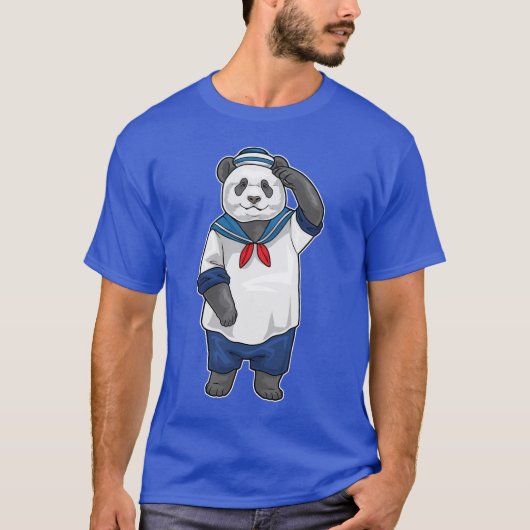 Panda Zeiler Zeilpet T-shirt (Voorkant)