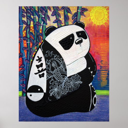 Panda Zen Master Poster (Voorkant)