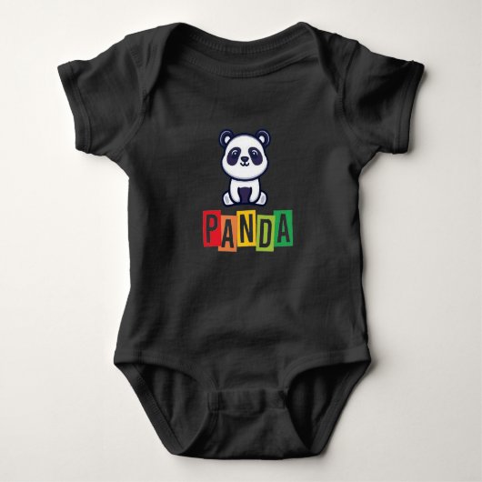 Pandablok Romper (Voorkant)