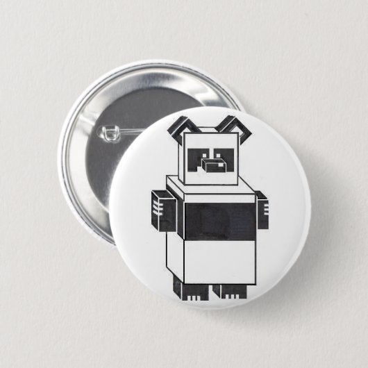 Pandabot Button 2,25 inch (Voorkant /achterkant)