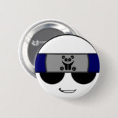 PandaChan Ronde Button 5,7 Cm (Voorkant /achterkant)