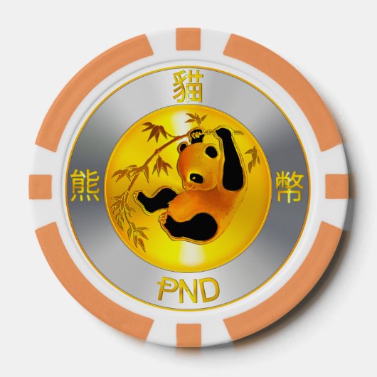 Pandacoin PND Poker Chips (Voorkant)