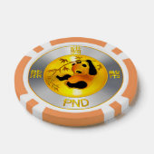 Pandacoin PND Poker Chips (Enkel)