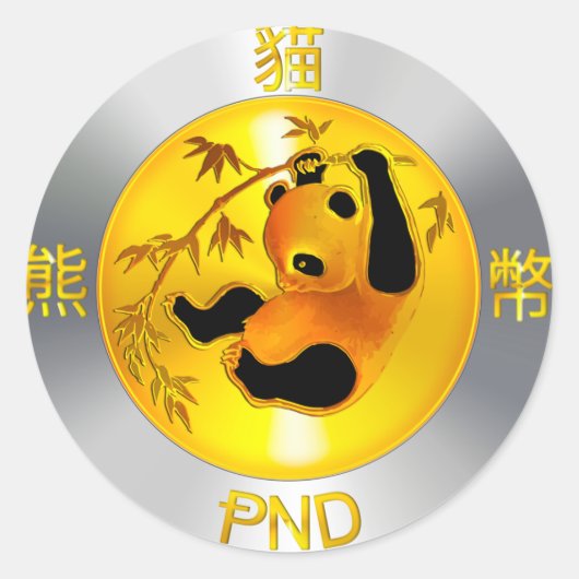 Pandacoin Stickers (Voorkant)