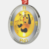 Pandacoin SWAG Metalen Ornament (Links)