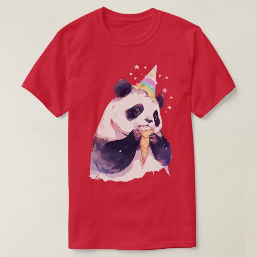 Pandacorn de essentie van zoetheid t-shirt (Design voorkant)