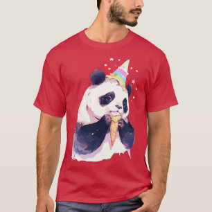 Pandacorn de essentie van zoetheid t-shirt