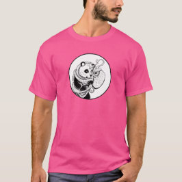 Pandacorn en Octopus verstrengeld T-shirt