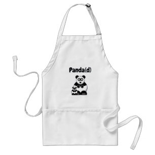 Pandad Panda Dad Funny Vaderdag Gift Ideeën Standaard Schort