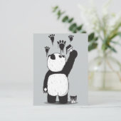 Pandalisme Briefkaart (Staand voorkant)