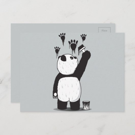 Pandalisme Briefkaart (Voorkant / Achterkant)