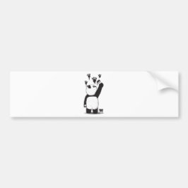 Pandalisme Bumpersticker