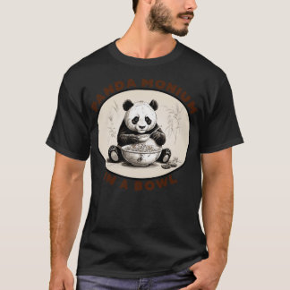 PandaMonium in een kom T-shirt