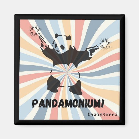 Pandamonium. - MB001 Magneet (Voorkant)