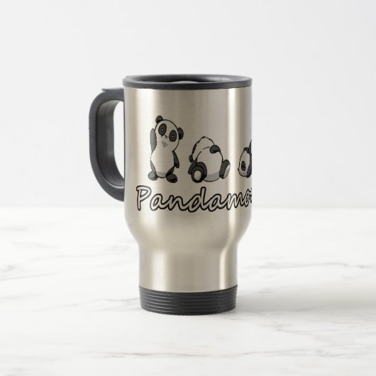 Pandamonium Thermic Mug Reisbeker (Voorkant links)
