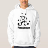 Pandamonium TShirt Funny Panda Beer Pun T-shirt (Voorkant)