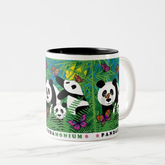 PANDAMONIUMMOK TWEEKLEURIGE KOFFIEMOK (Voorkant rechts)