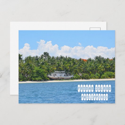 Pandan Island in Mindoro Filipijnen Briefkaart (Voorkant / Achterkant)
